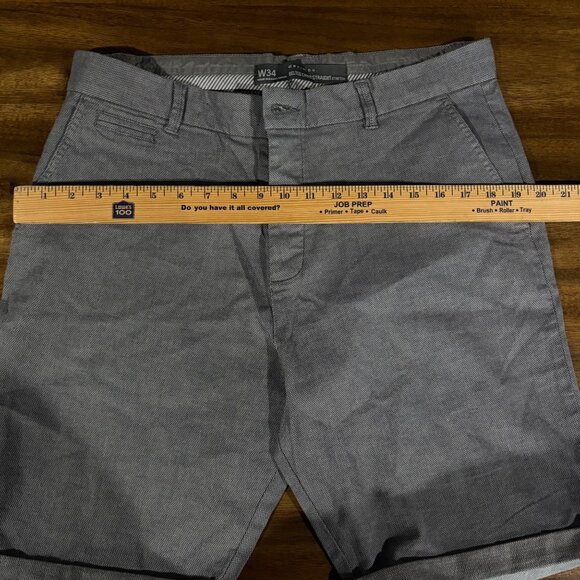 Set Of 3 Mens W34 Straight Fit Chinos By Denim Co. In Green Gray & Beige - Picture 14 of 16